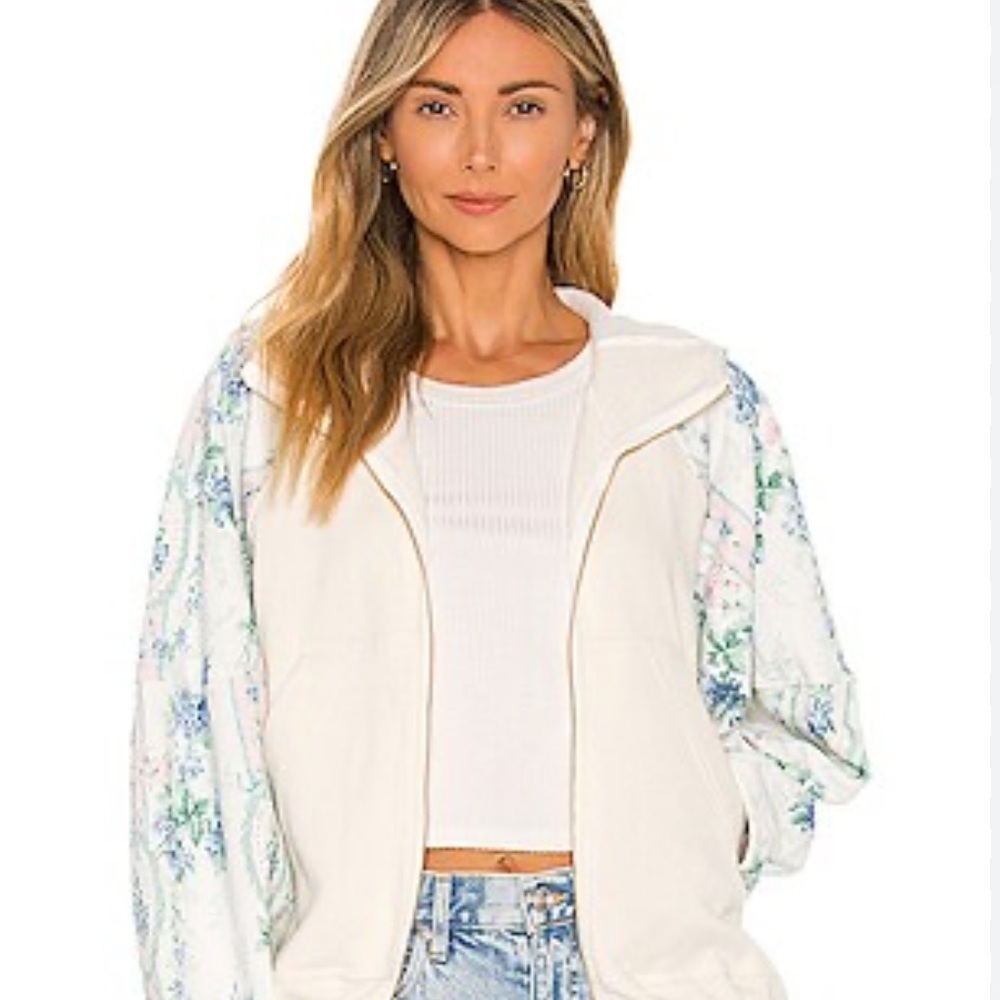 Selkie Floral Sleeve Women's Jacket size 3x